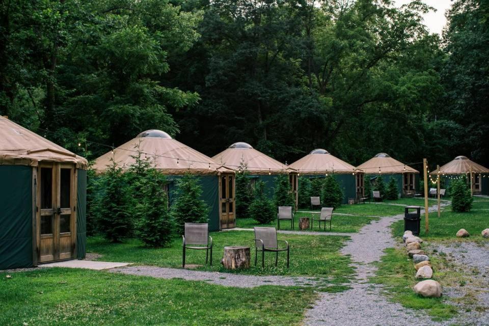 Plum Point Lodge Himrod Esterno foto